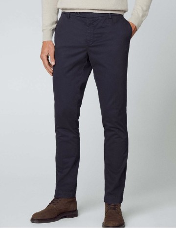 Pantaloni HACKETT, bleumarin