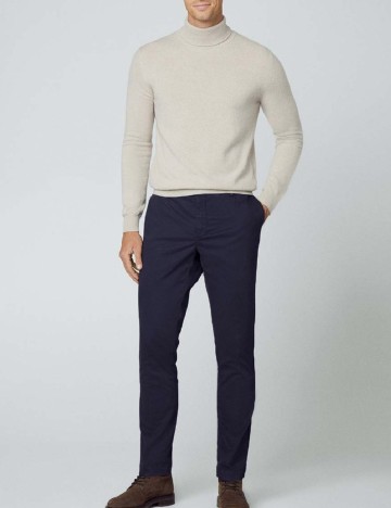 Pantaloni HACKETT, bleumarin