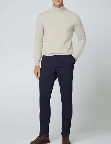 Pantaloni HACKETT, bleumarin Albastru