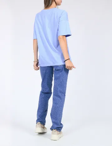 Tricou Oxmo, albastru Albastru