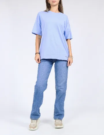 Tricou Oxmo, albastru Albastru