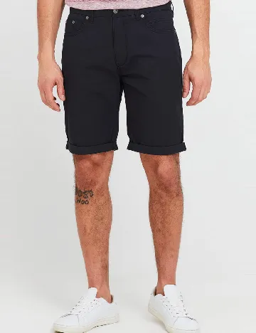 Pantaloni scurti !Solid, negru Negru