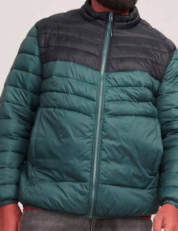 Geaca Jack&Jones Plus Size Men, verde