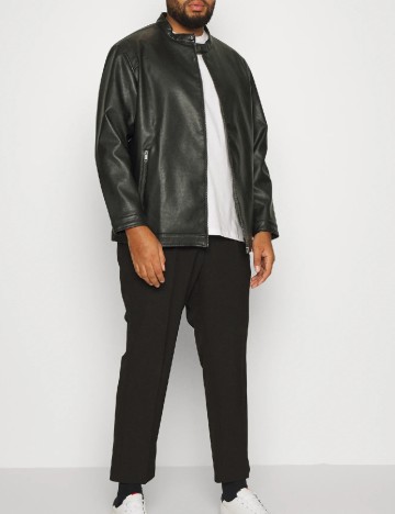 Jacheta Jack&Jones Plus Size Men, negru