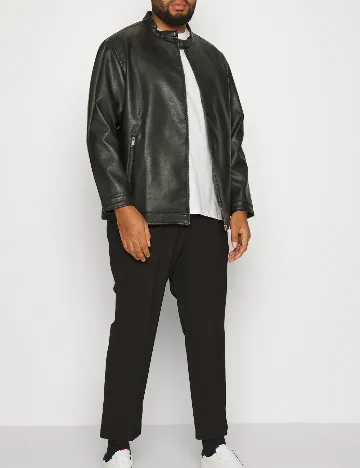Jacheta Jack&Jones Plus Size Men, negru Negru