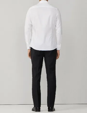Camasa HACKETT, alb Alb