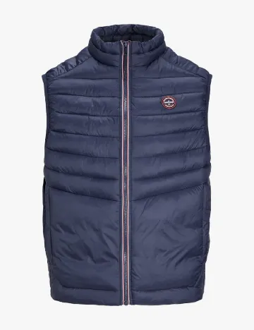 Vesta Jack&Jones Plus Size Men, bleumarin Albastru