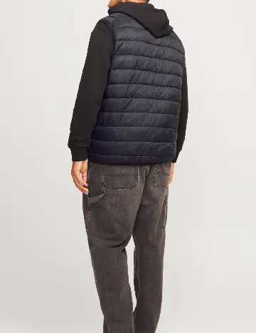 Vesta Jack&Jones Plus Size Men, negru Negru