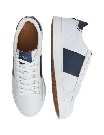 Adidasi HACKETT, alb Alb