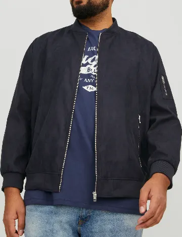 Jacheta Jack&Jones Plus Size Men, negru Negru