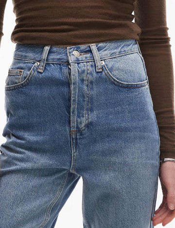 Blugi Top Shop, albastru
