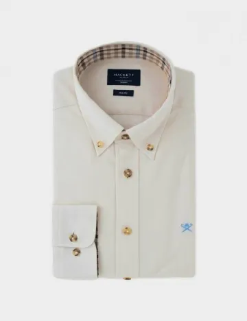 Camasa HACKETT, crem Crem