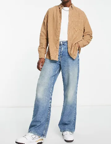 Camasa Oversize ASOS, crem Crem