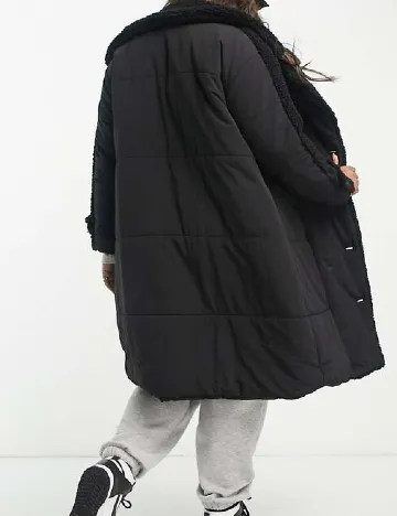 Geaca Urbancode Curve, negru Negru