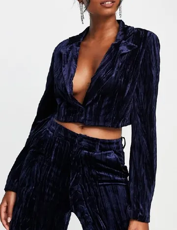 Sacou extro&vert, bleumarin Albastru