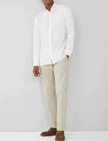 Camasa HACKETT, alb Alb