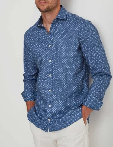 Camasa HACKETT, bleumarin Albastru