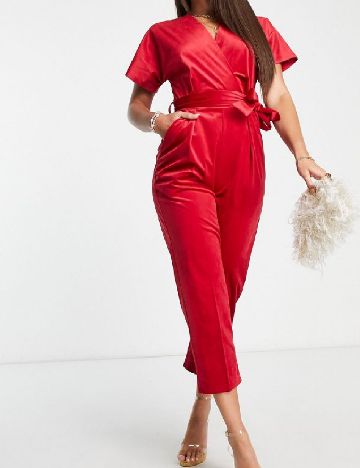 Salopeta Closet London, rosu