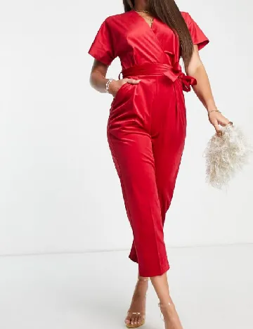 Salopeta Closet London, rosu