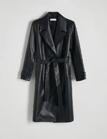 Trench Reserved, negru Negru