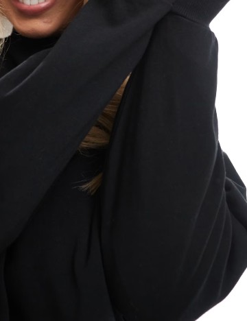 Bluza ASOS Curve, negru