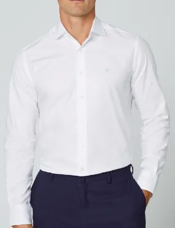 Camasa HACKETT, alb Alb
