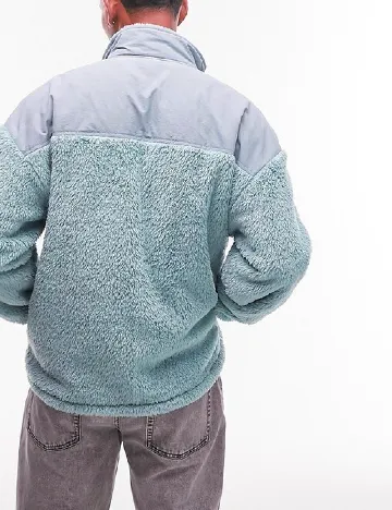 Jacheta Oversize Topman, albastru Albastru