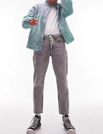 Jacheta Oversize Topman, albastru Albastru