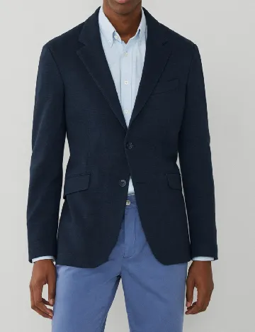 Sacou HACKETT, bleumarin inchis Albastru
