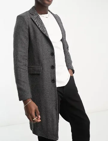 Palton Bolongaro Trevor, negru Negru