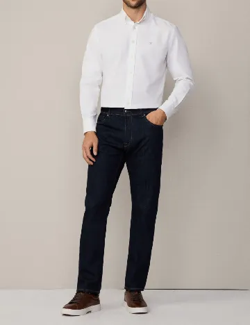 Camasa HACKETT, alb Alb