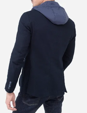 Sacou HACKETT, bleumarin inchis Albastru