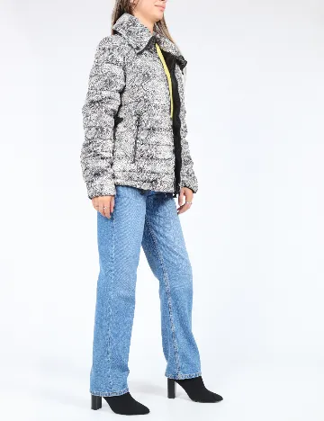 Geaca Piazza Italia, imprimeu sarpe Animal print