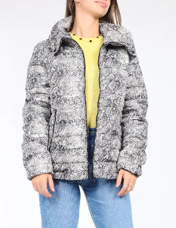 Geaca Piazza Italia, imprimeu sarpe Animal print