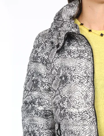 Geaca Piazza Italia, imprimeu sarpe Animal print