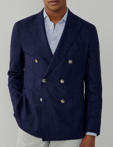 Sacou HACKETT, bleumarin