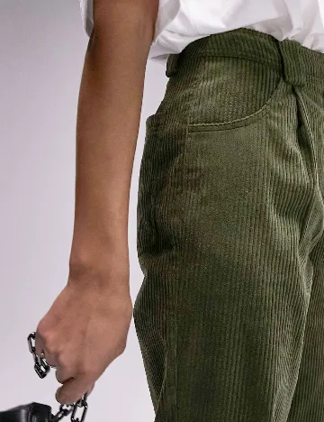Pantaloni Top Shop, verde Verde