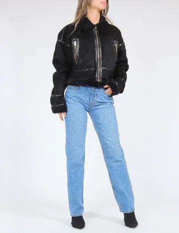 Jacheta Zara, negru Negru