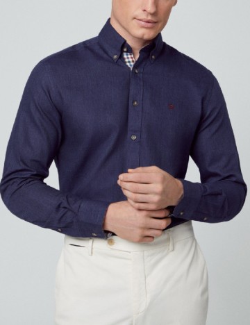 Camasa HACKETT, bleumarin