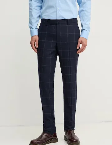 Pantaloni HACKETT, bleumarin Albastru