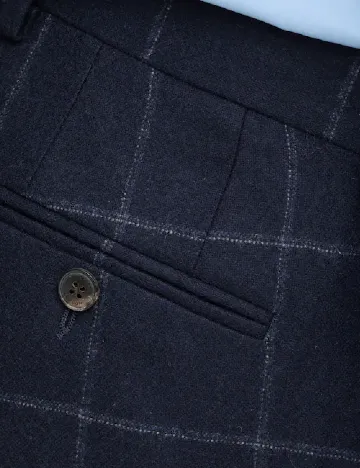 Pantaloni HACKETT, bleumarin Albastru