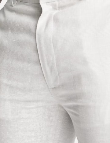 Pantaloni ASOS, gri deschis