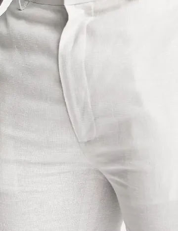 Pantaloni ASOS, gri deschis Gri