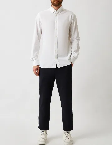 Camasa HACKETT, alb Alb