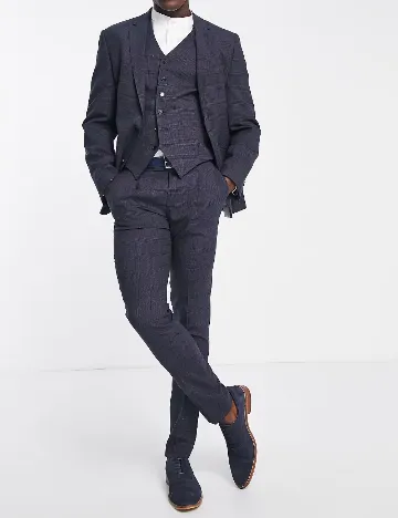 Pantaloni Noak, albastru Albastru