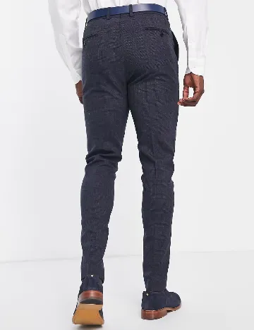 Pantaloni Noak, albastru Albastru