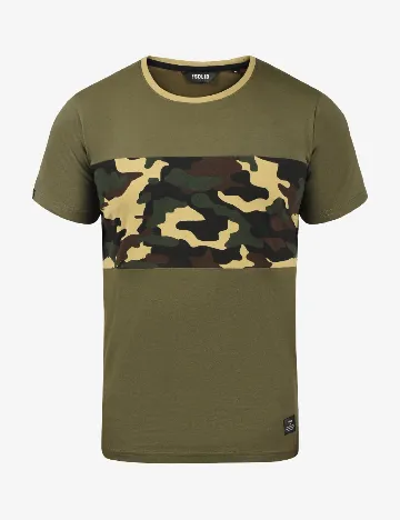 Tricou !Solid, verde Verde
