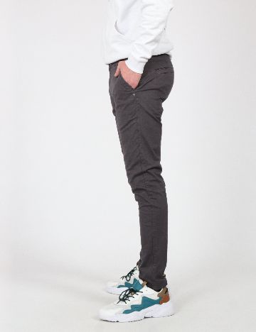 Pantaloni 11 Project, gri inchis