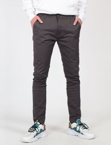 Pantaloni 11 Project, gri inchis