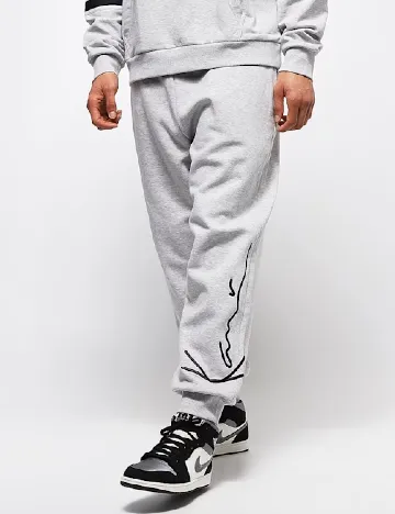 Pantaloni Karl Kani, gri Gri